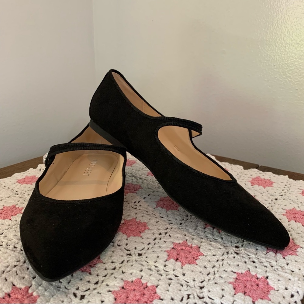Nine West Helo Mary Jane Ballet Flats - Picture 1 of 10